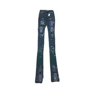 Si Tu Veux Marc Jeans Black Wash Superstack Mens Size 30